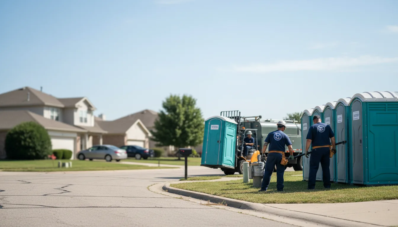Porta Potty Rental in Milton, KS near me